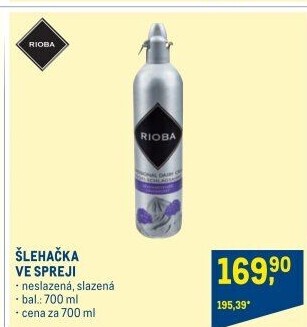 Šlehačka ve spreji Rioba - Makro akcniletaky.com