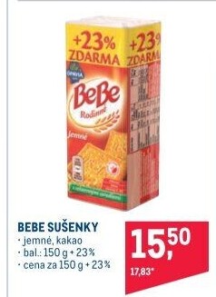 Sušenky Rodinné BeBe Opavia