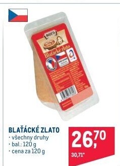 Sýr Blaťácké zlato Madeta