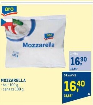 Sýr Mozzarella Aro