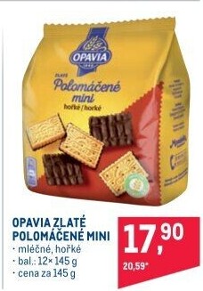 Zlaté polomáčené mini Zlaté Opavia