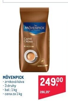 Zrnkové kávy Mövenpick