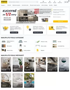 akční leták Sconto nábytek 21.3.2023-27.3.2023