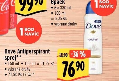 Deodorant sprej Dove