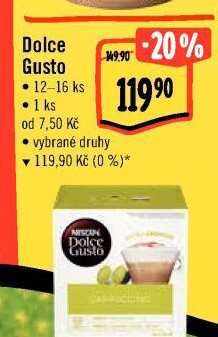 Kapsle Dolce Gusto Nescafé