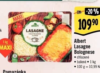 Lasagne Bolognese Albert