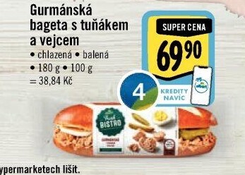 Obložená bageta Albert Fresh Bistro