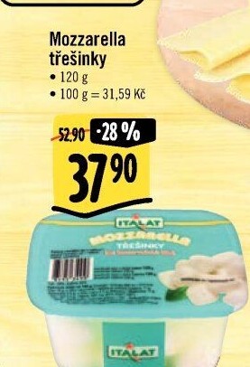 Sýr Mozzarella třešinky Italat