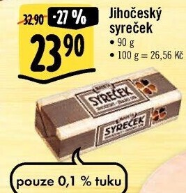 Sýr Syreček Jihočeský Madeta