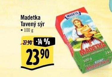 Sýr tavený smetanový Madetka