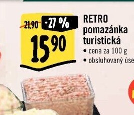 Turistická pomazánka Retro Albert