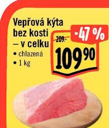 Vepřová kýta bez kosti