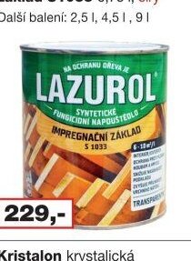 LAZUROL impregnační základ S1033