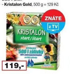 KRISTALON start/šťart