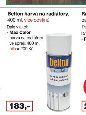 Belton barva na radiátory, 400 ml, více odstínů
