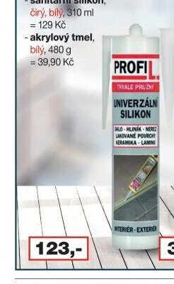 Profil univerzální silikon