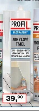 Profil akrylátový tmel