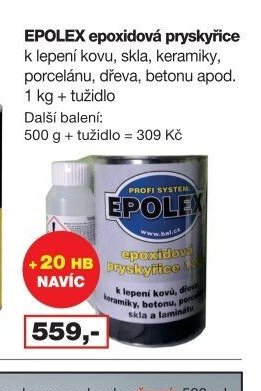 EPOLEX epoxidová pryskyřice, 1 kg