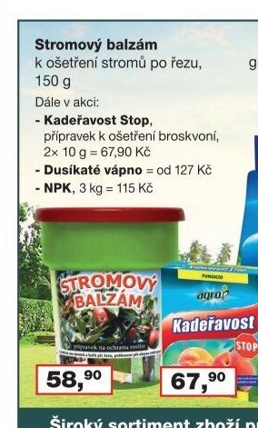 Stromový balzám na ošetření stromů po řezu, 150 g