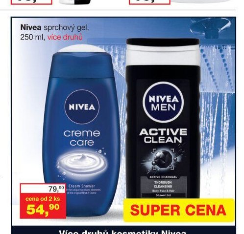 Nivea sprchový gel