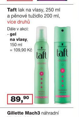 Taft lak na vlasy