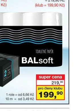 BALSOFT toaletní papír