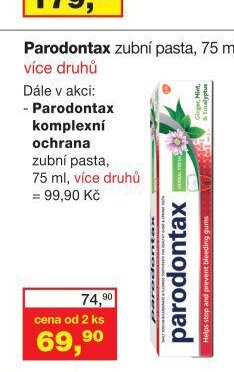 Parodontax zubní pasta