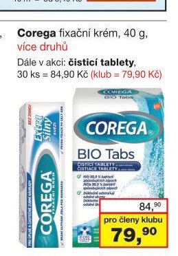 Corega fixační krém