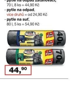 Fino pytle na odpad