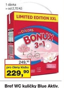 Bonux prací prášek Color Pure Magnolia