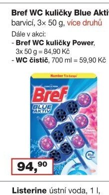Bref WC kuličky Blue Aktiv