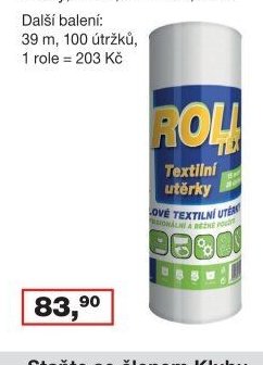 BALSOFT ROLLTEX textilní utěrky