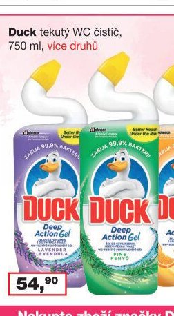 Duck tekutý WC čistič