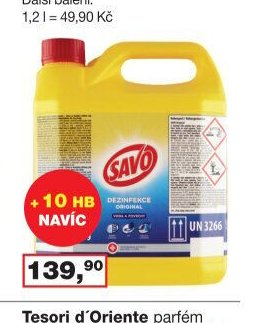 Savo uni. dezinfekce