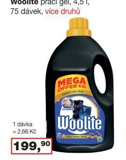 Woolite prací gel