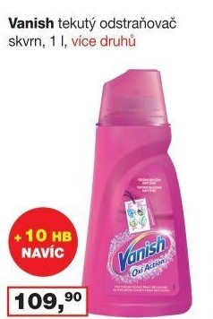 Odstraňovač skvrn gelový Vanish Oxi Action