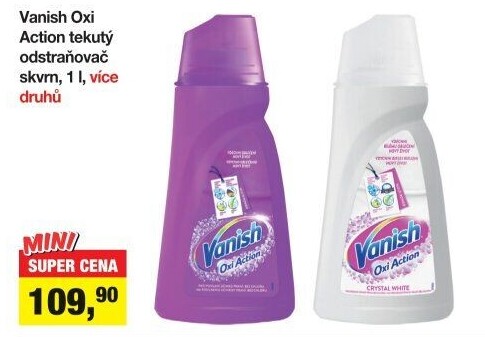 Odstraňovač skvrn gelový Vanish Oxi Action