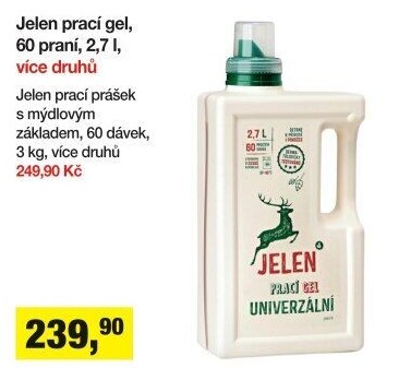 Prací gel Jelen