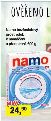 Prací prostředek k namáčení a předpírání Namo