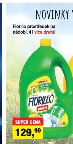 Prostředek na nádobí Fiorillo