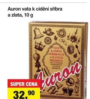 Vata na čištění stříbra a zlata Auron