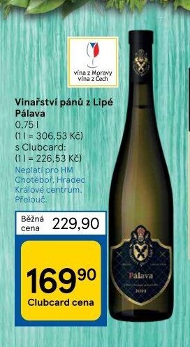 Vinařství pánů z Lipé Pálava