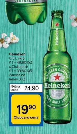 Heineken 0,5 l, sklo