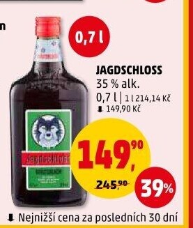 Bylinný likér Jagdschloss