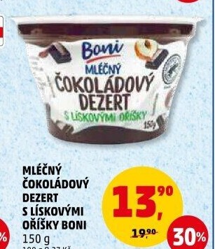 Dezert mléčný Boni