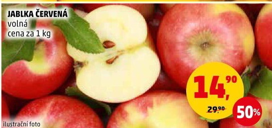 Jablka červená