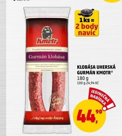 Klobása Gurmán Kmotr