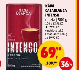 Mletá káva Intenso Casablanca