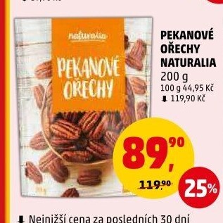 Pekanové ořechy Naturalia
