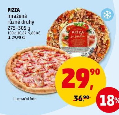 Pizza mražená